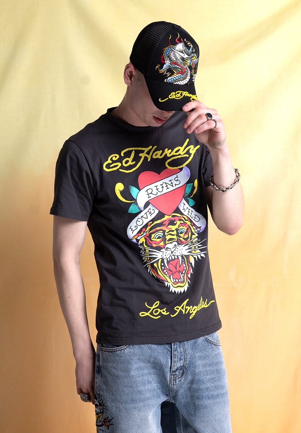 

Бейсболка Ed Hardy, черный