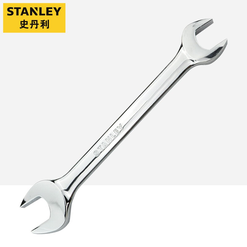 Stanley Британский полированный двусторонний рожковый ключ 1/2X9/16 дюймов 88-042-1-22