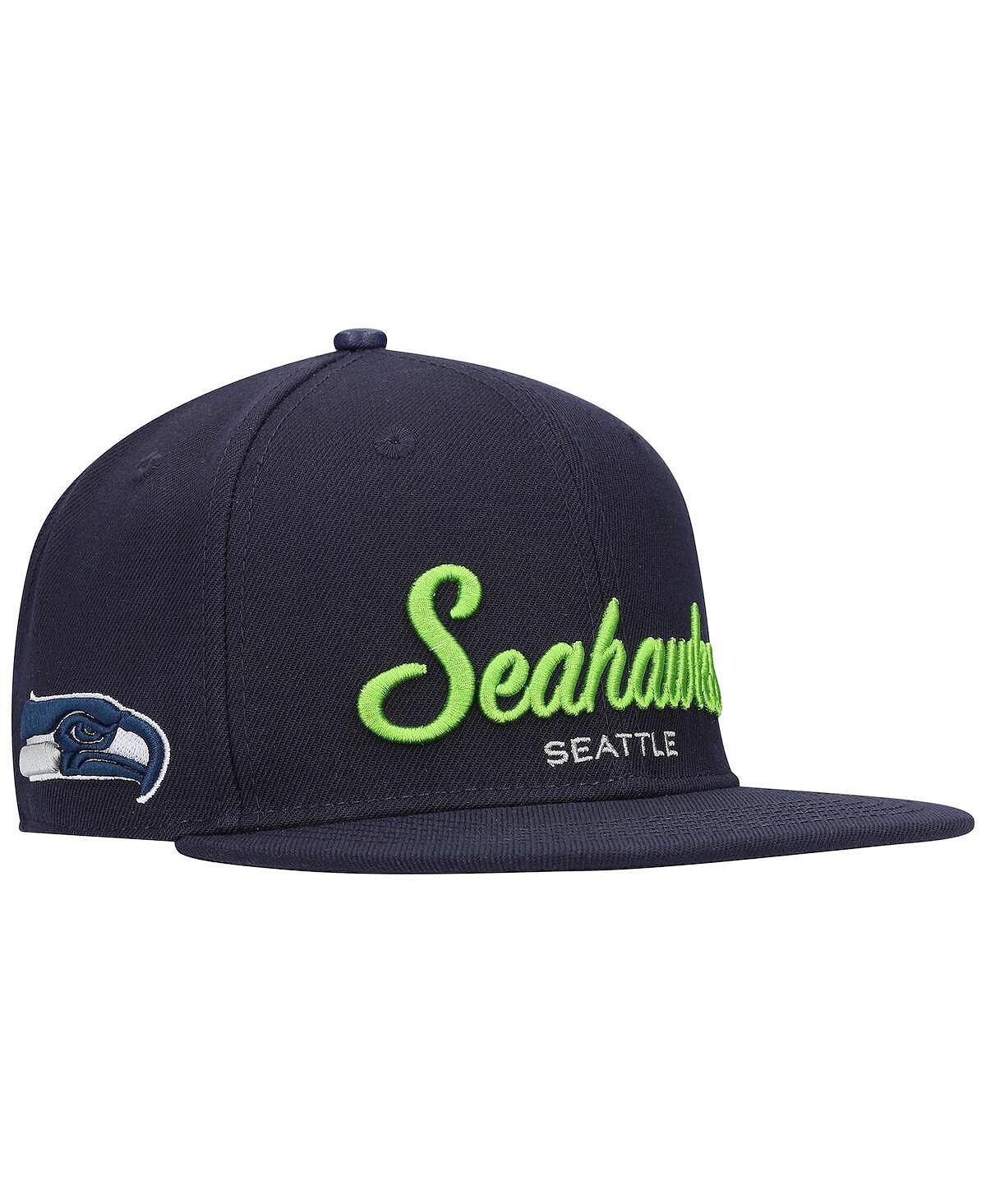 

Мужская темно-синяя бейсболка Snapback с надписью Seattle Seahawks Pro Standard