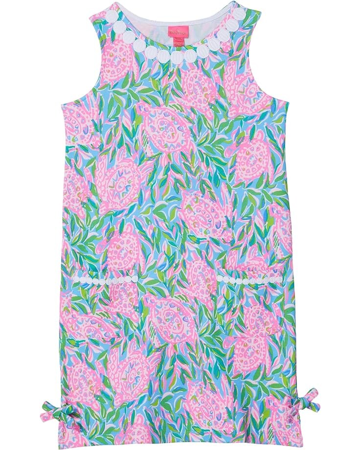 

Платье Lilly Pulitzer Lilly Knit Shift, цвет Frenchie Blue Turtley in Love