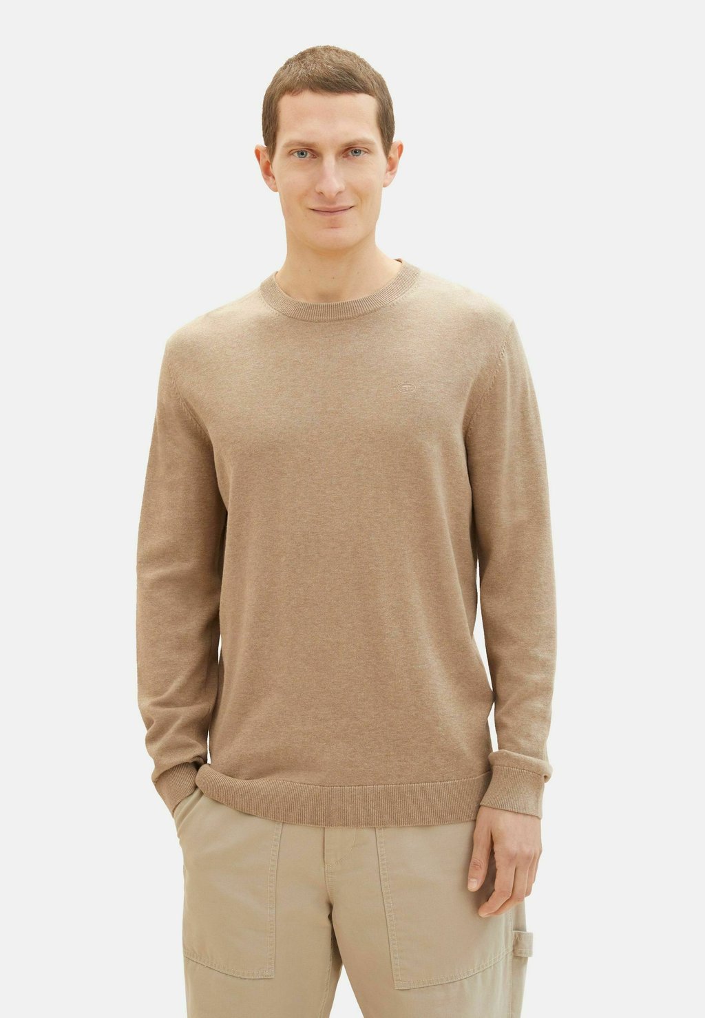 Вязаный свитер TOM TAILOR, цвет braun цена и фото