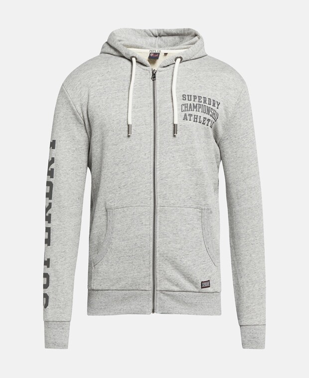 

Толстовка с капюшоном Superdry, цвет Medium Grey