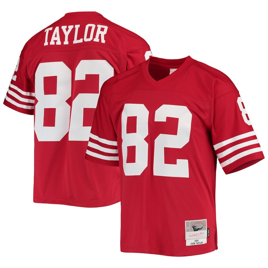 

Джерси Mitchell & Ness San Francisco 49Ers, алый