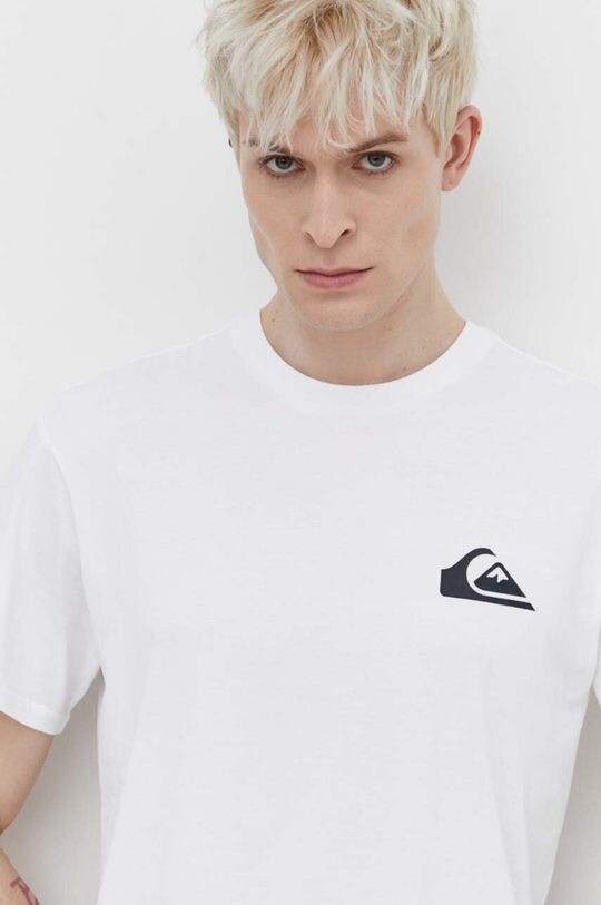 

Хлопковая футболка Quiksilver, белый