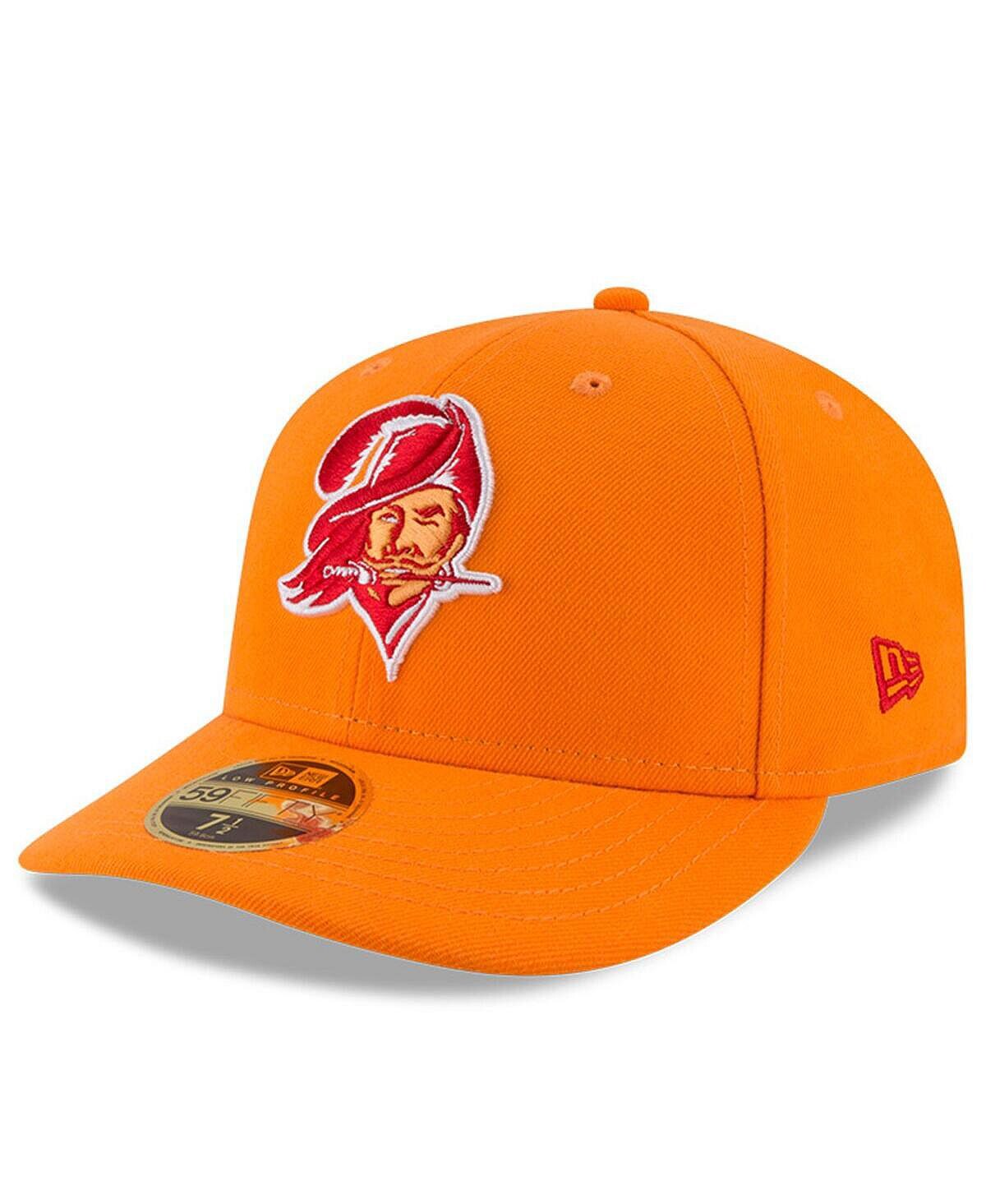 

Мужская оранжевая приталенная шляпа Tampa Bay Buccaneers Omaha Throwback Low Profile 59FIFTY New Era