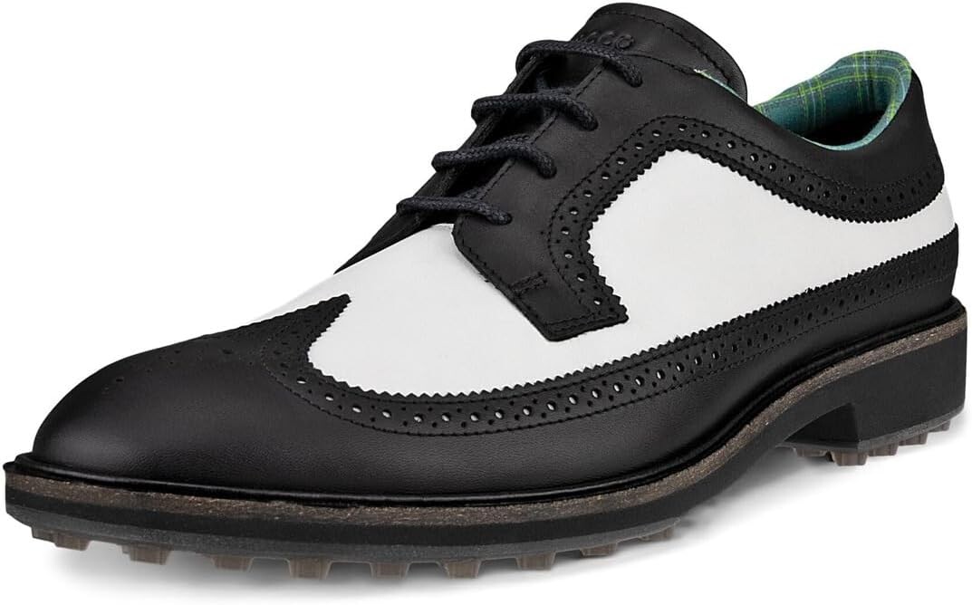 

Кроссовки ECCO Golf Classic Hybrid Wing Tip Water Resistant, цвет Black/White