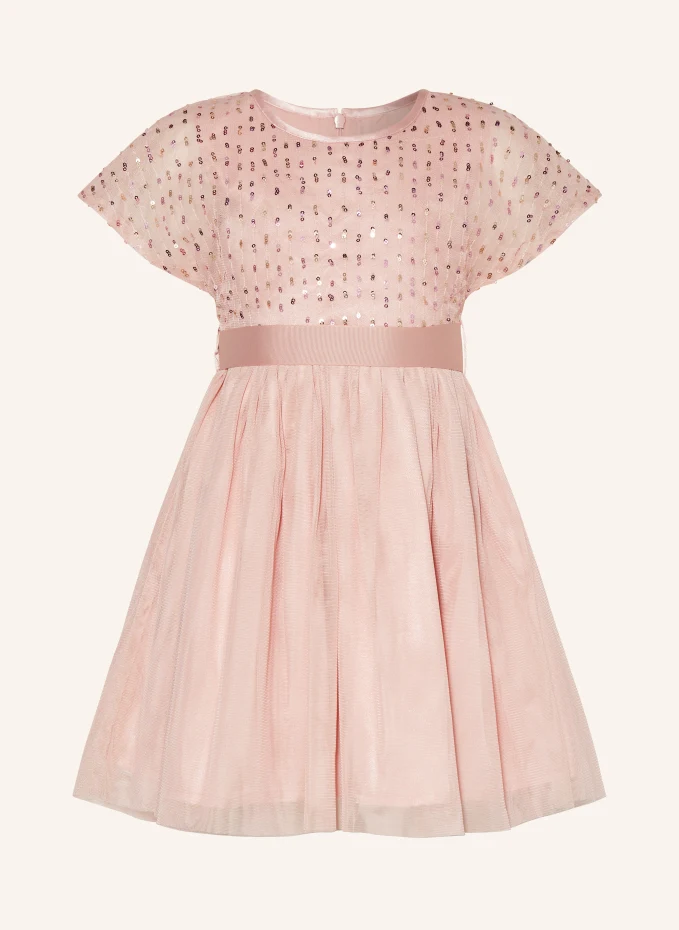 Коктейльное платье с пайетками Happy Girls, розовый