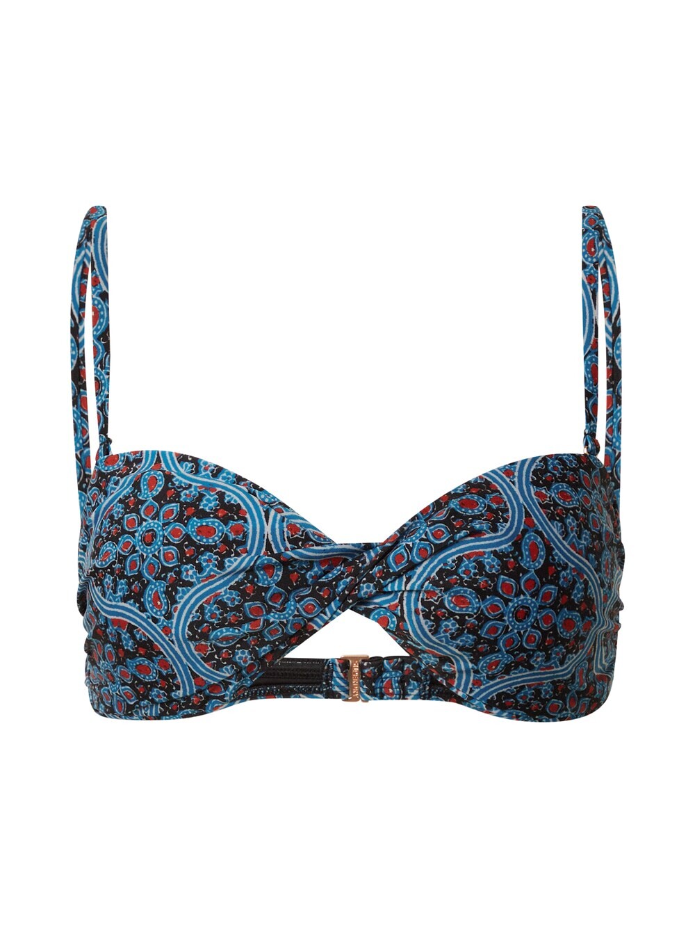 

Топ бикини-бандо Superdry Boho, морской синий/королевский синий