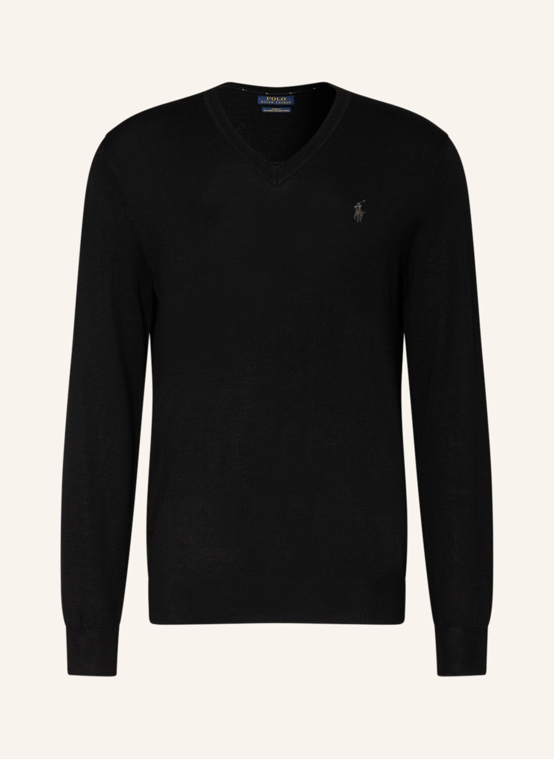 

Свитер POLO RALPH LAUREN aus Merinowolle, черный