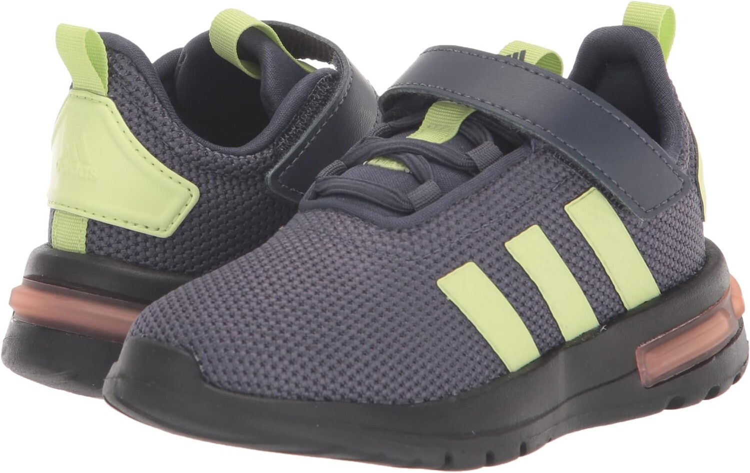 

Кроссовки Racer TR23 EL adidas, цвет Shadow Navy/Pulse Lime/Core Black