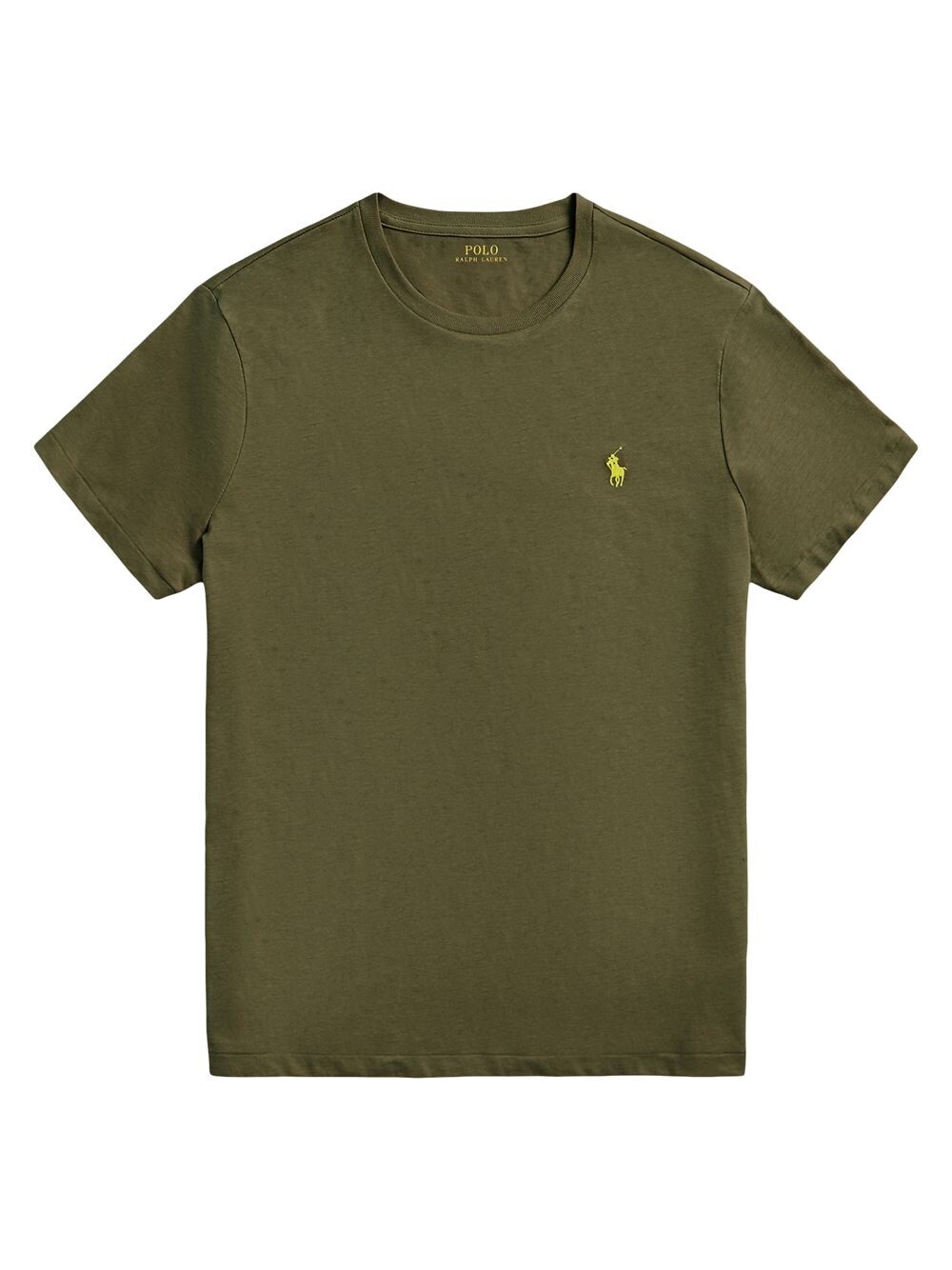 

Приталенная футболка из джерси с круглым вырезом Polo Ralph Lauren