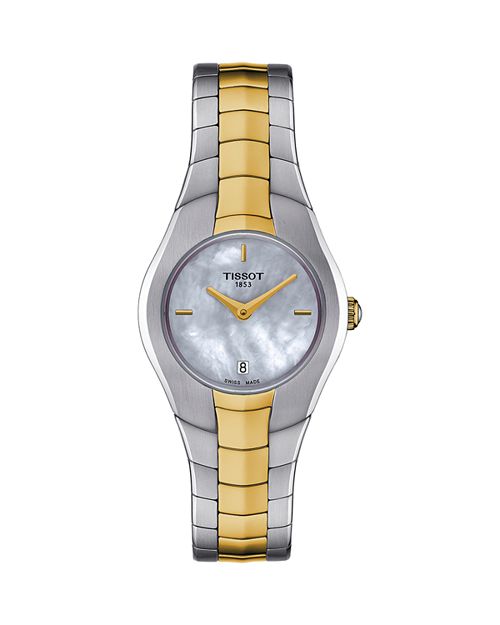 Часы Т-образной формы, 25,9 мм Tissot, цвет Silver
