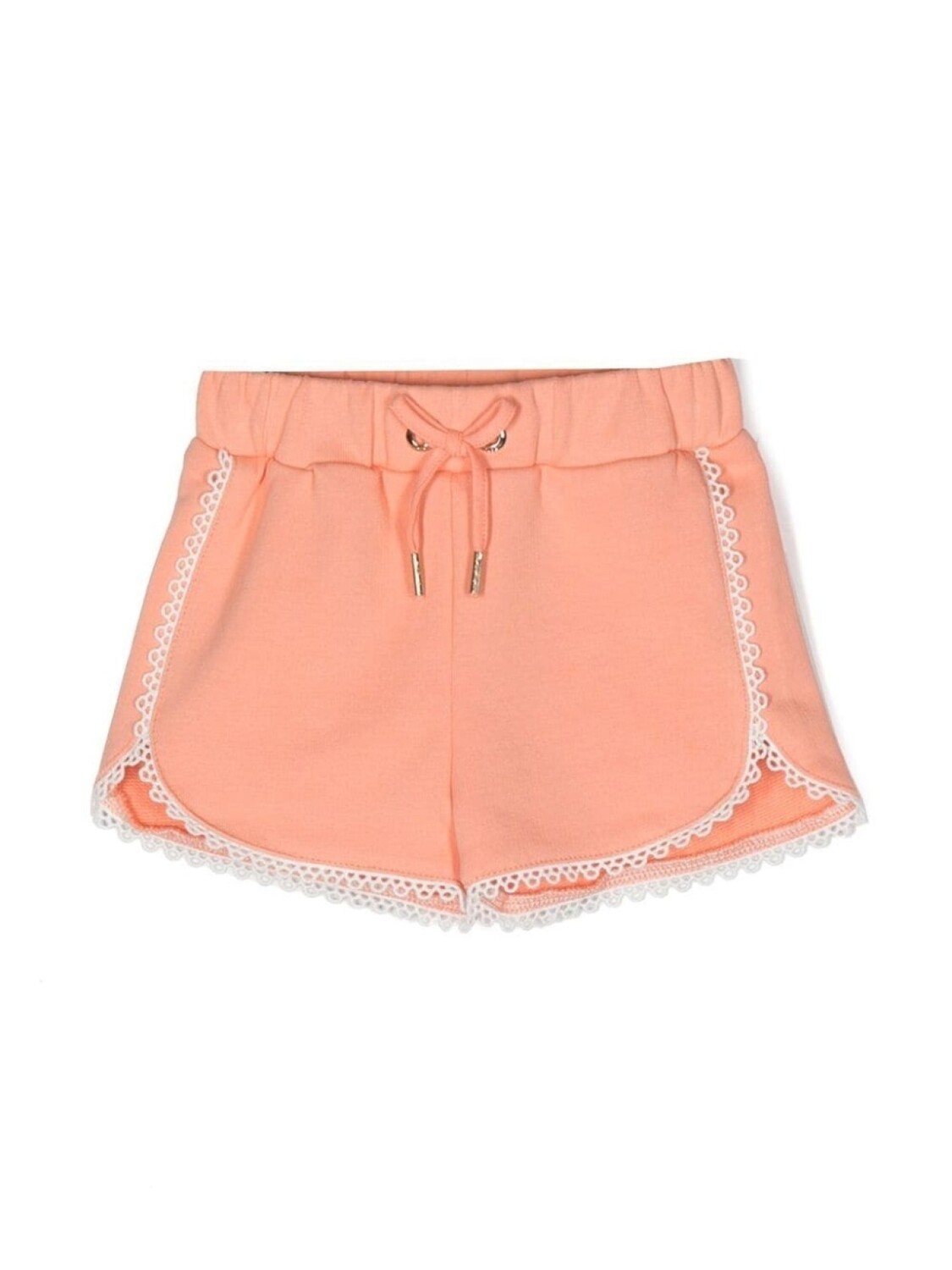 

Chloé Kids шорты с кулиской, оранжевый