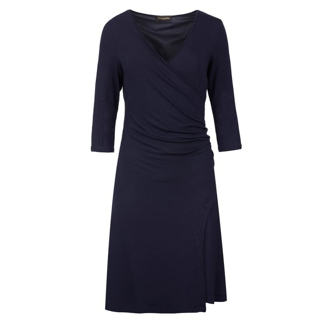 

Robe bleu fonce unie sans Manches империя купе Conquista, синий