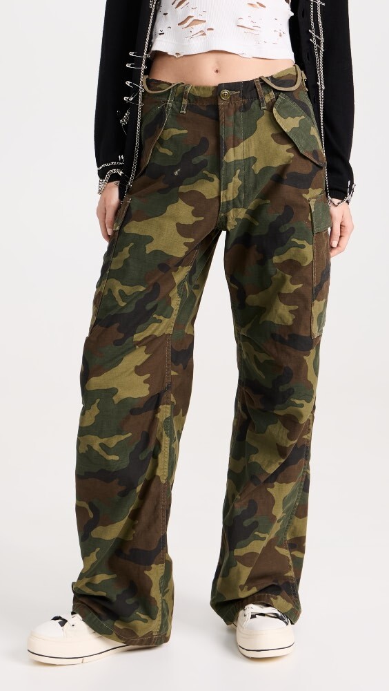 

Джинсы R13 Wide Leg Cargo