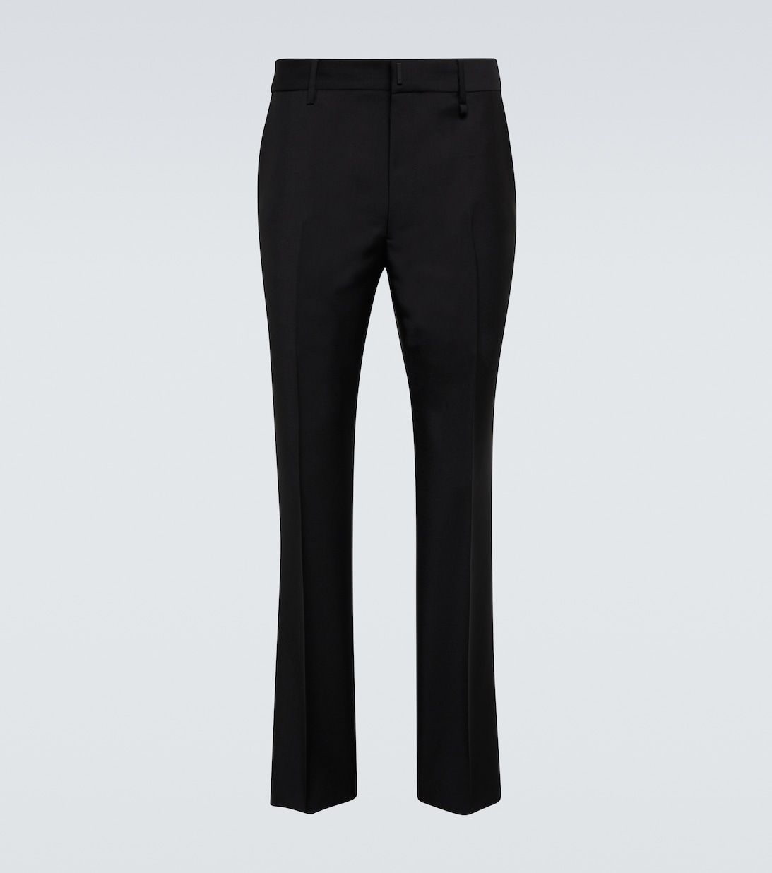 Костюмные брюки из шерсти и мохера Givenchy, черный