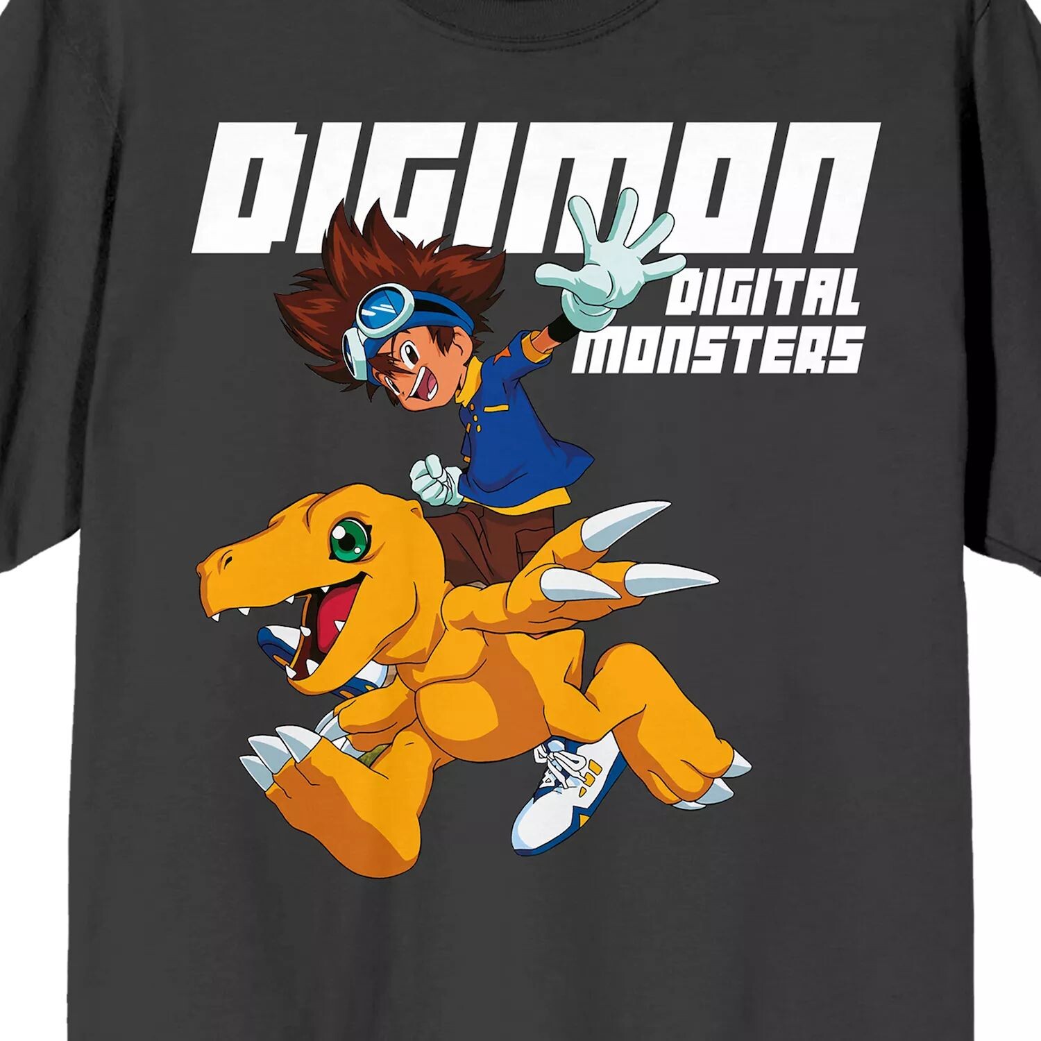 

Мужская футболка с рисунком Digimon Tai и Agumon Licensed Character