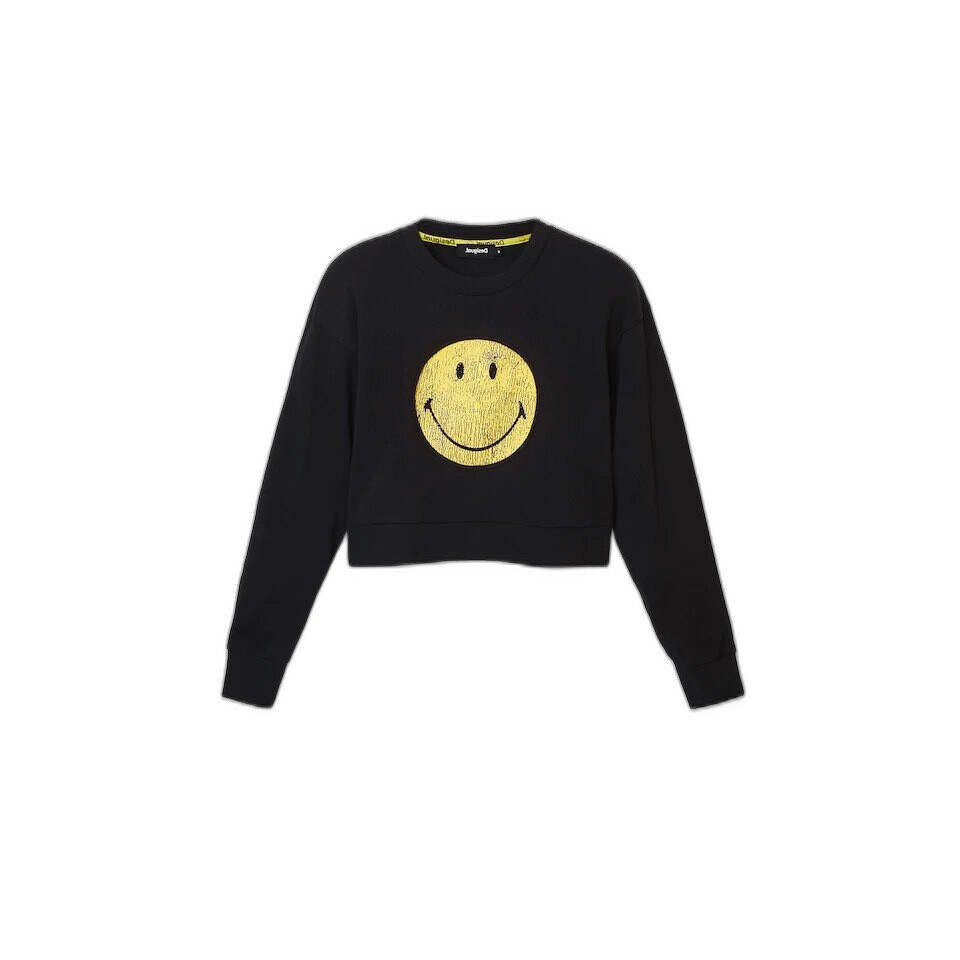 

Толстовка Desigual Smiley, черный