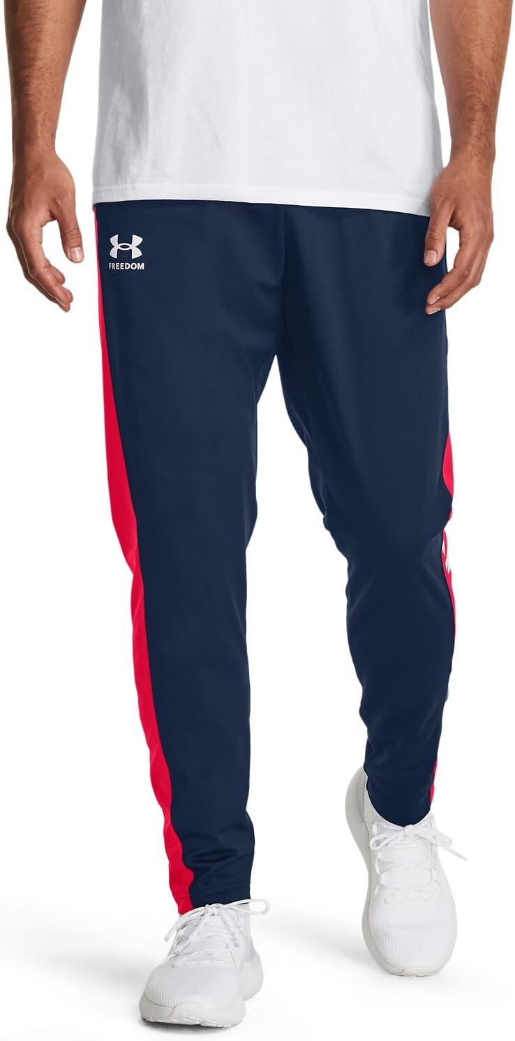 

Брюки бойца свободы Under Armour, цвет Academy/Red/White
