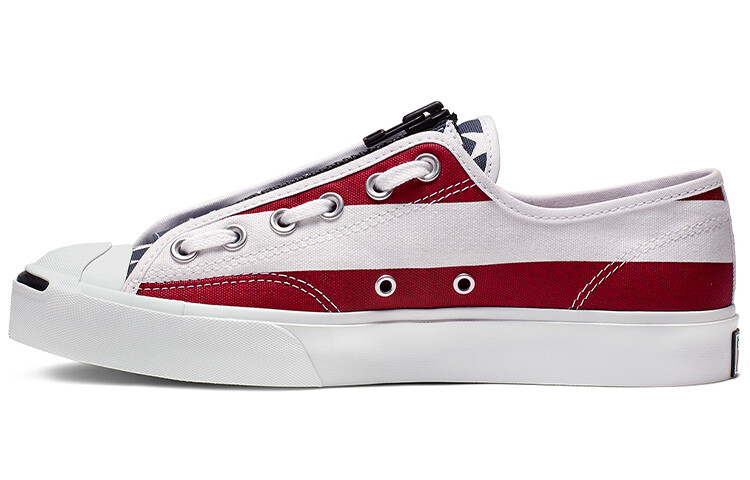 

Конверсы Jack Purcell Zip Ox TakahiroMiyashita TheSoloist Белый Красный