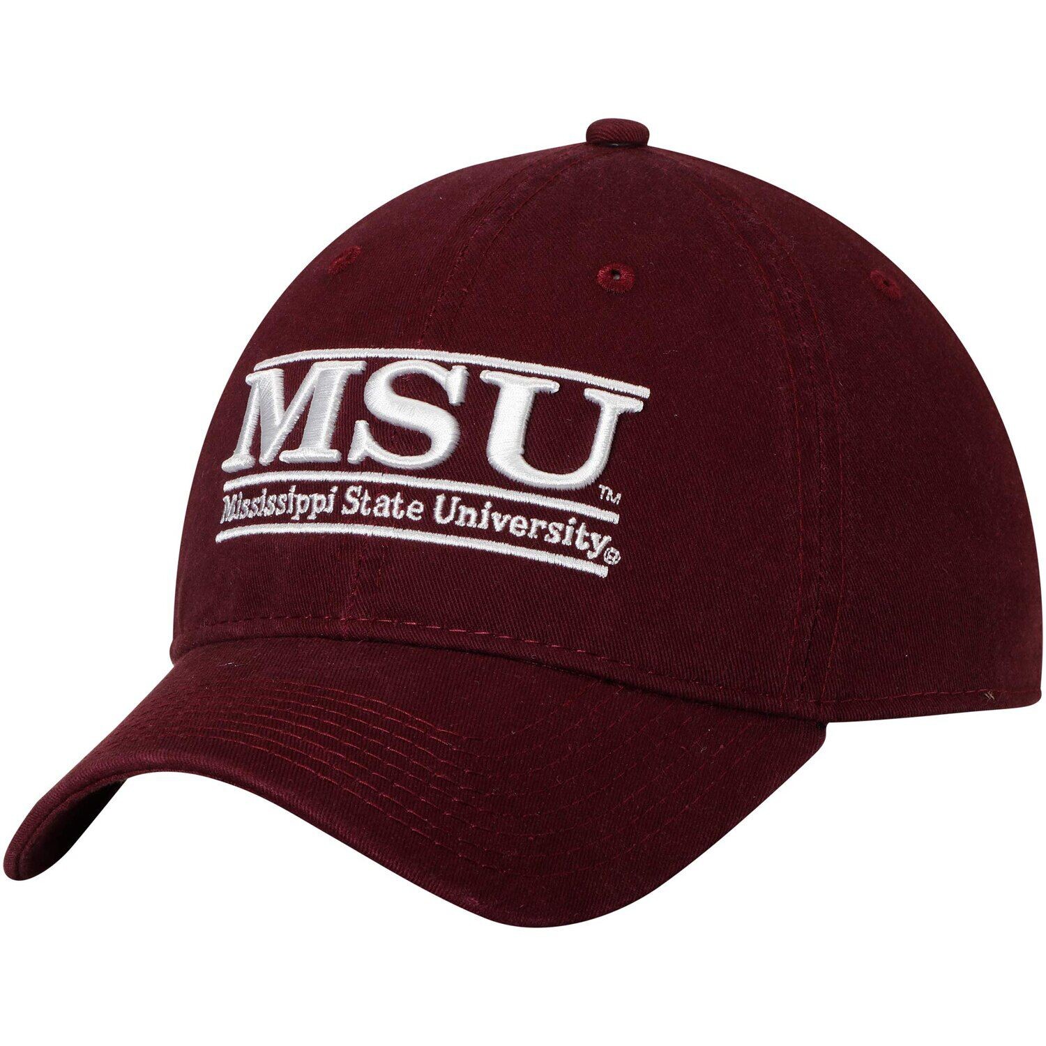 

Мужская классическая неструктурированная регулируемая кепка The Game Maroon Mississippi State Bulldogs MSU
