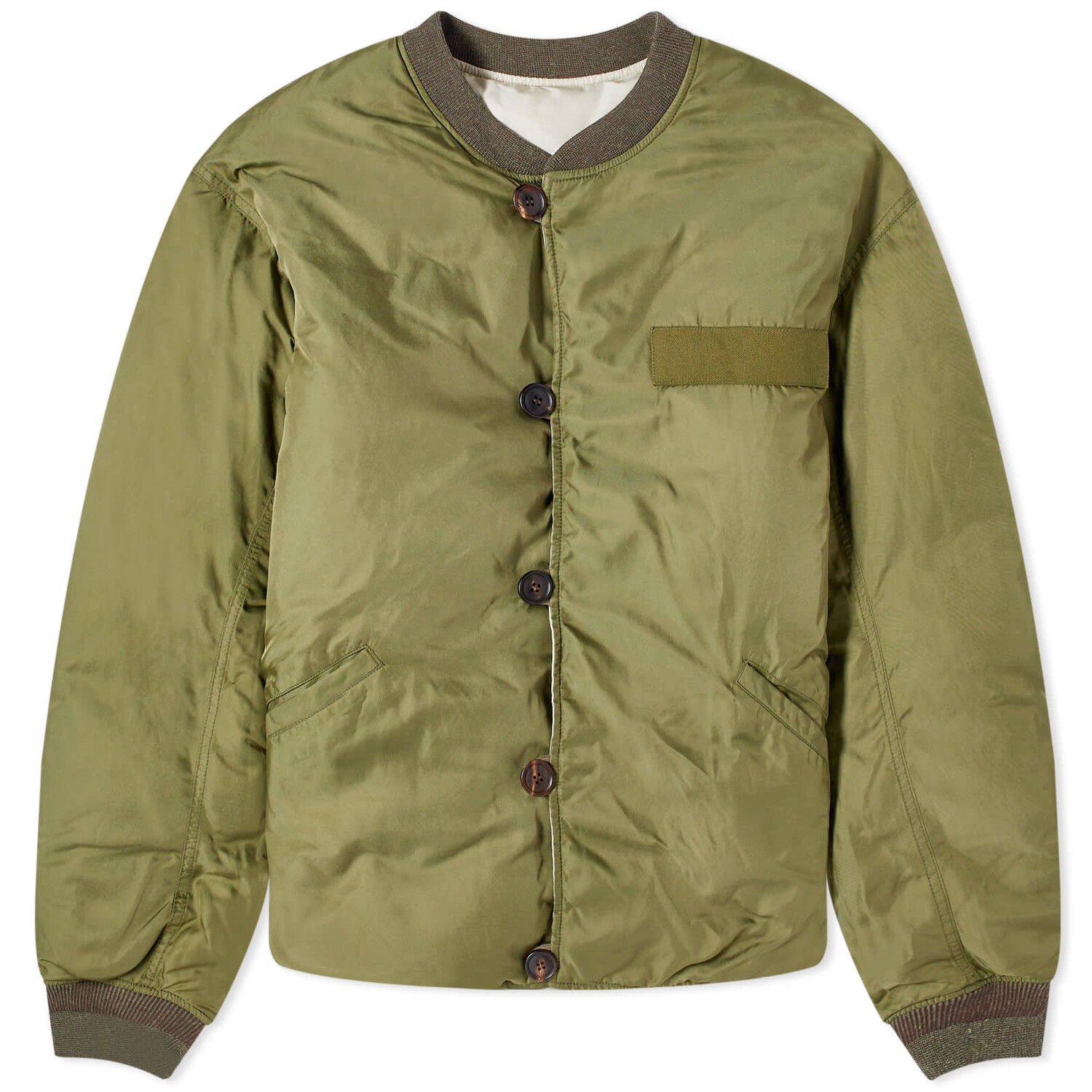 

Куртка Visvim Corps Down Reversible, зеленый