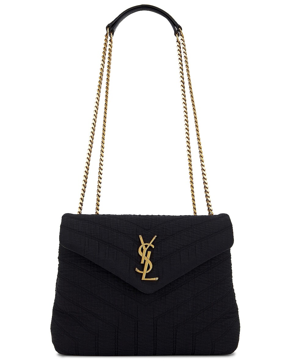 

Сумка Saint Laurent Small Loulou Chain, цвет Nero & Nero