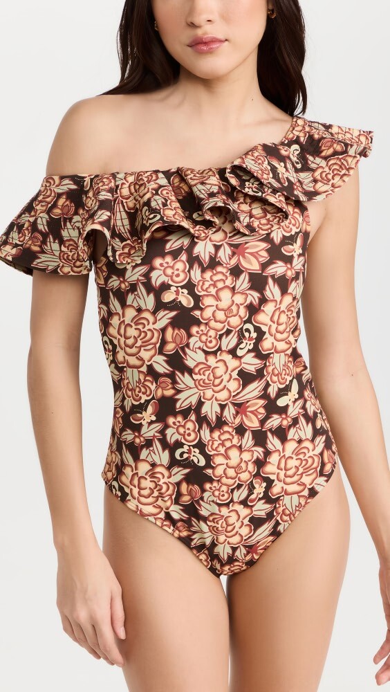 

Купальник Sea Emelia Print Strapless One Piece, разноцветный