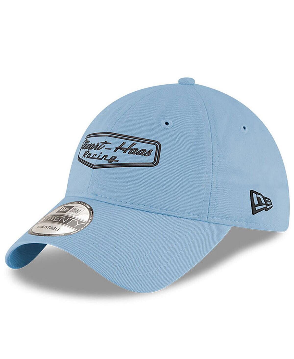 

Мужская голубая регулируемая кепка Stewart-Haas Racing Enzyme Washed 9TWENTY New Era