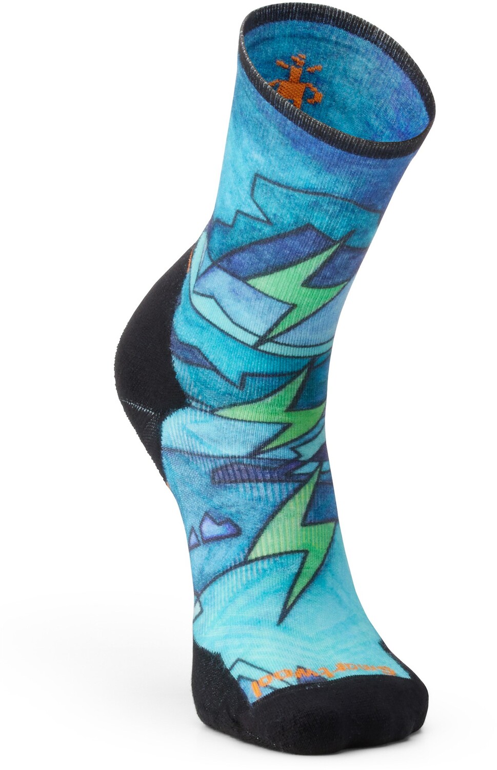 

Носки с принтом Athlete Edition Run — мужские Smartwool, зеленый