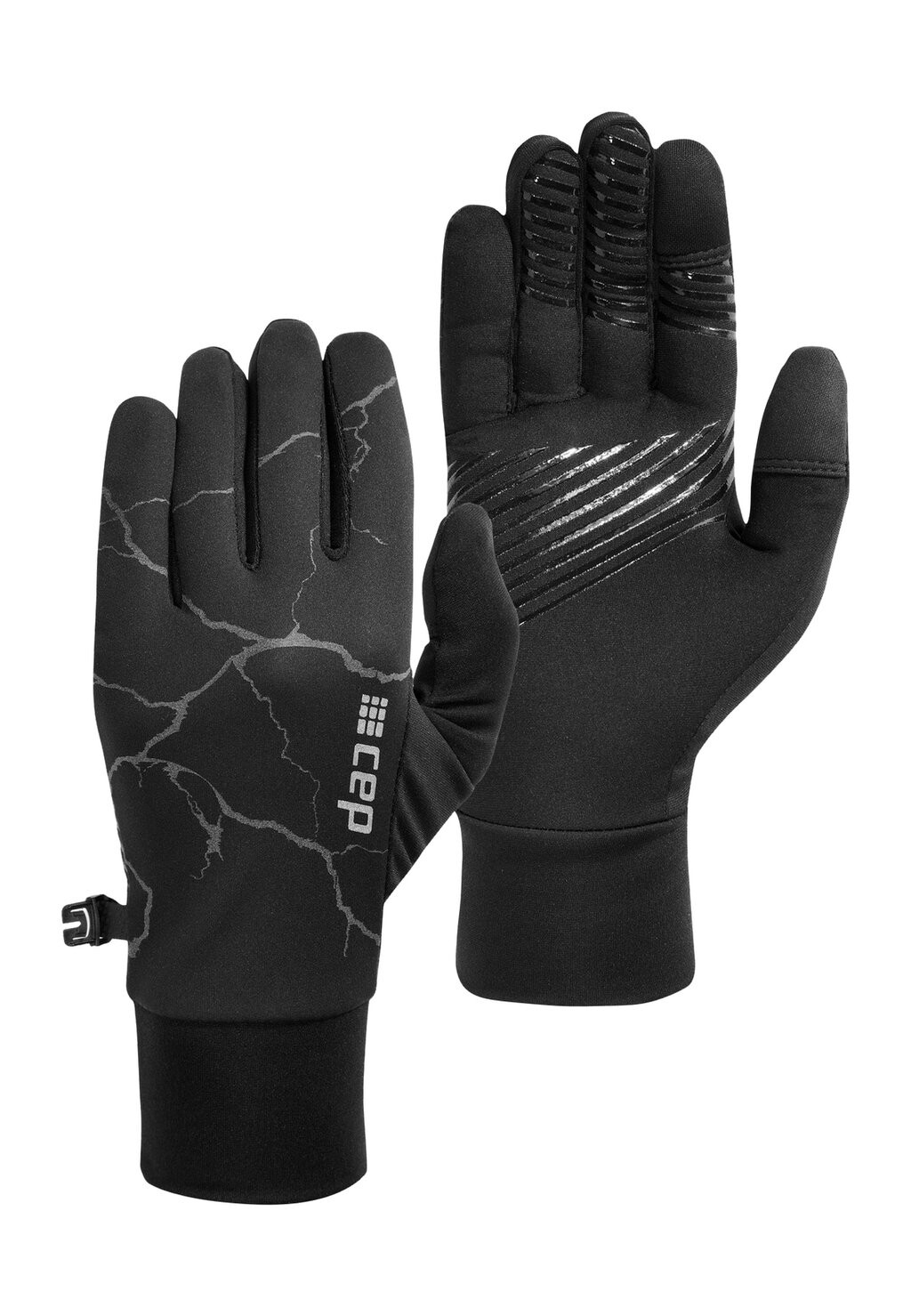 

Перчатки REFLECTIVE UNISEX CEP, цвет black