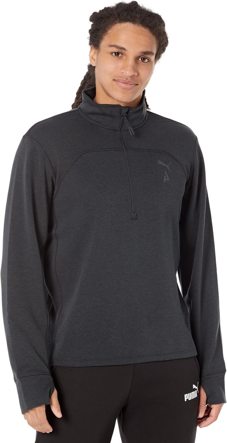

Пуловер PUMA Seasons 1/2 Zip Pullover, цвет Puma Black