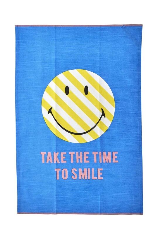 

Кухонное полотенце из рисового хлопка x Smiley Rice, мультиколор