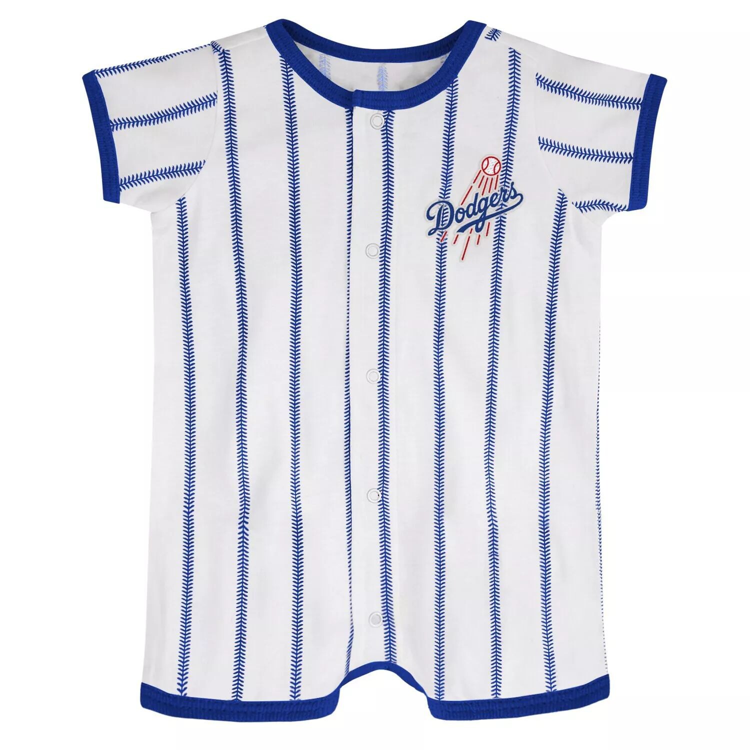 

Белый/королевский джемпер с короткими рукавами Newborn Los Angeles Dodgers Power Hitter Outerstuff