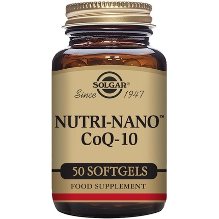 Nutri-Nano Coq-10 3.1X добавка 50 штук, Solgar биологически активная добавка solgar nutri coq 10 3x1 50 шт