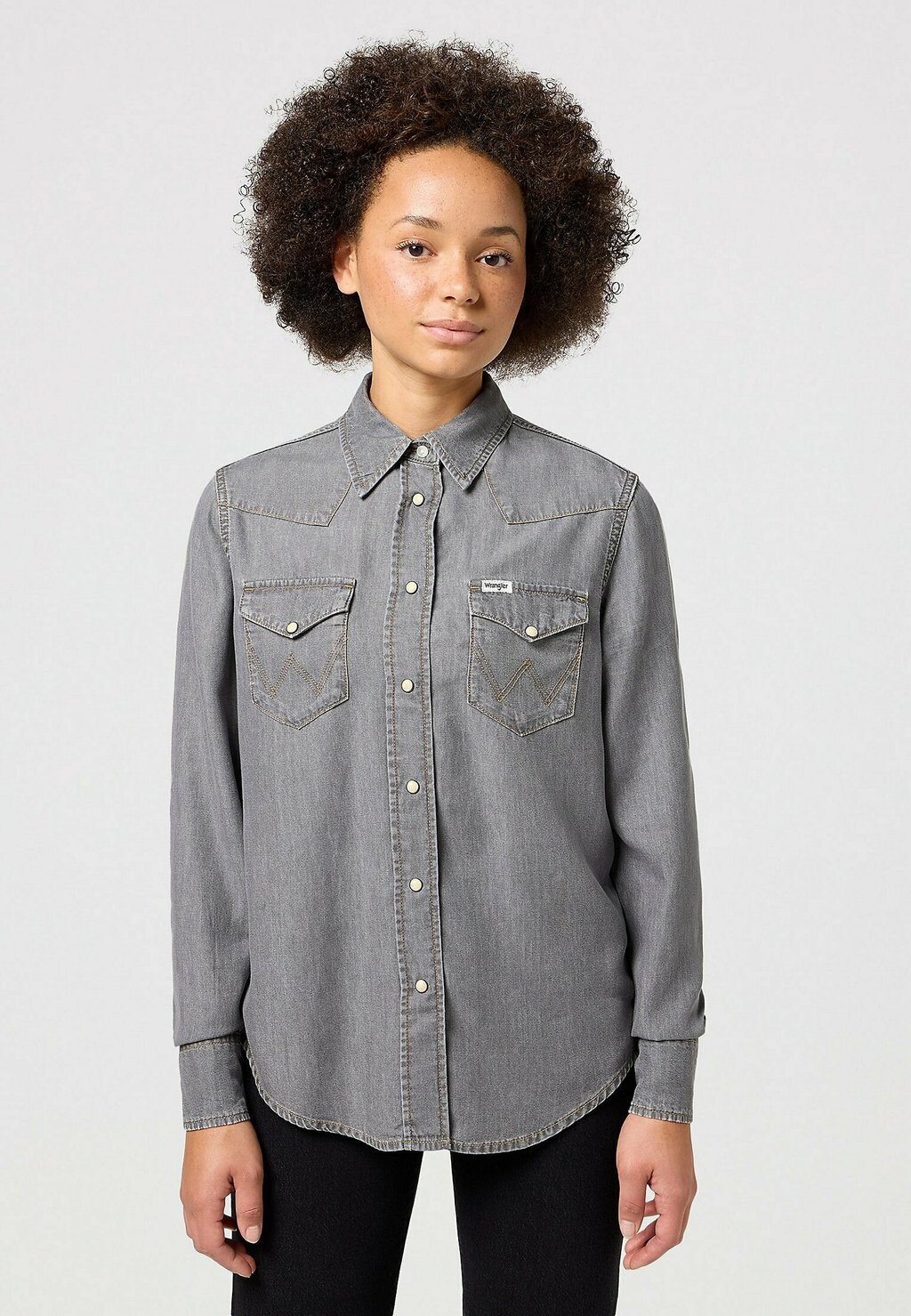 

Рубашка Wrangler, серый