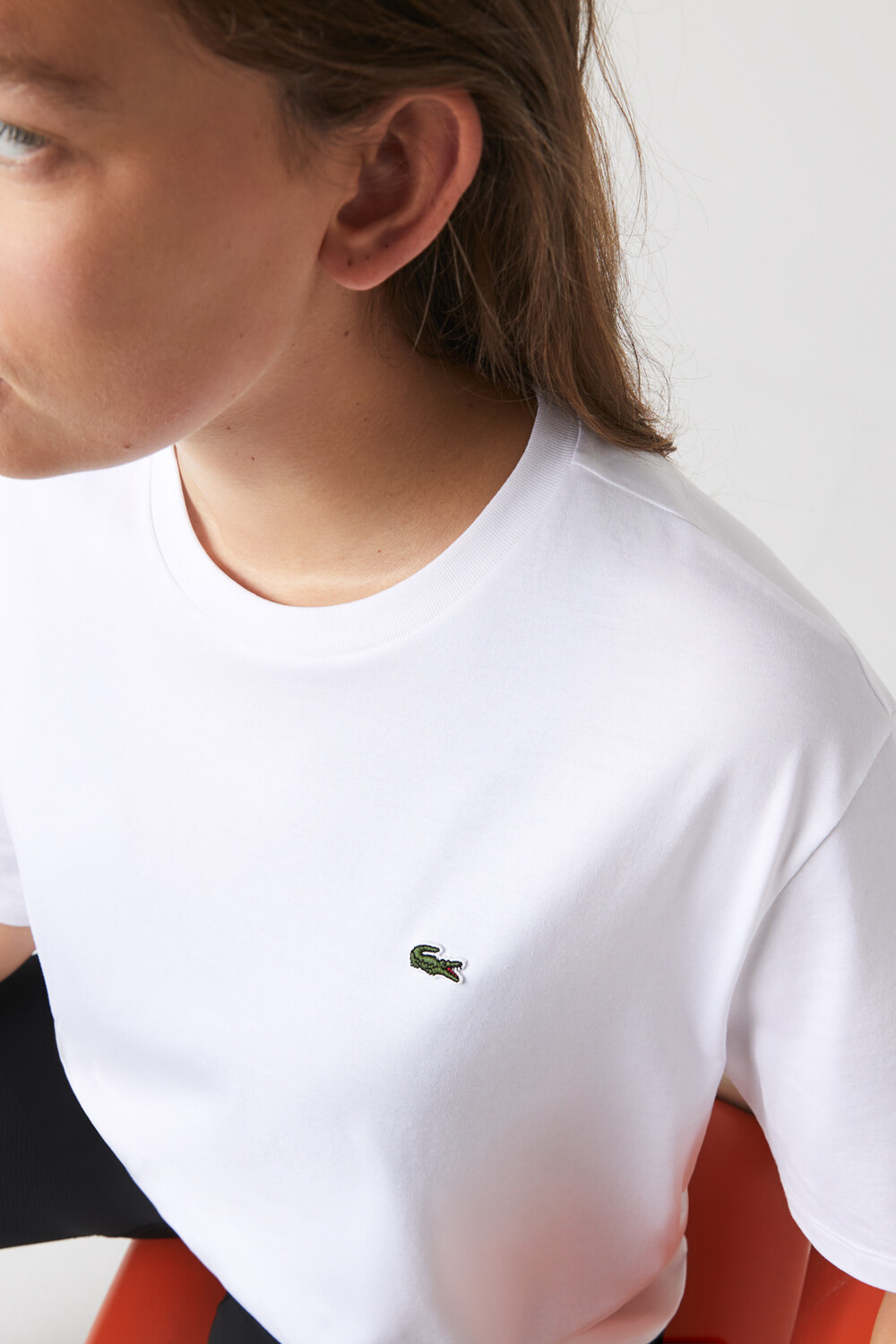 

Женская футболка Lacoste, белый