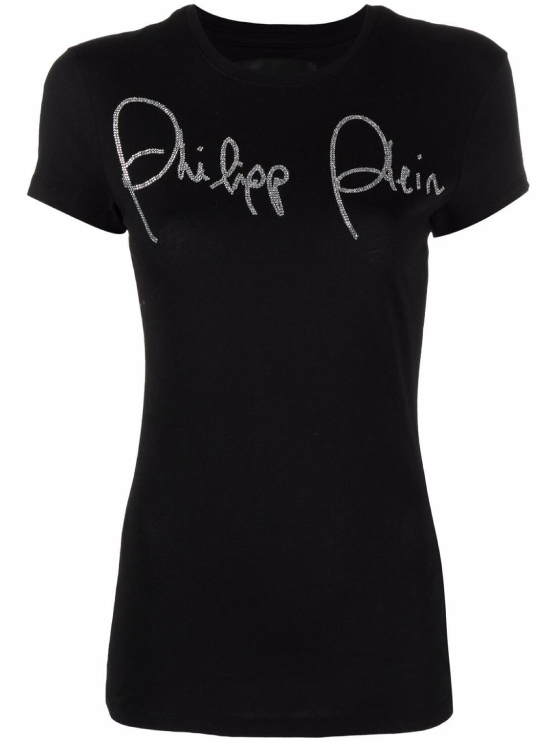 

Philipp Plein футболка с кристаллами, черный