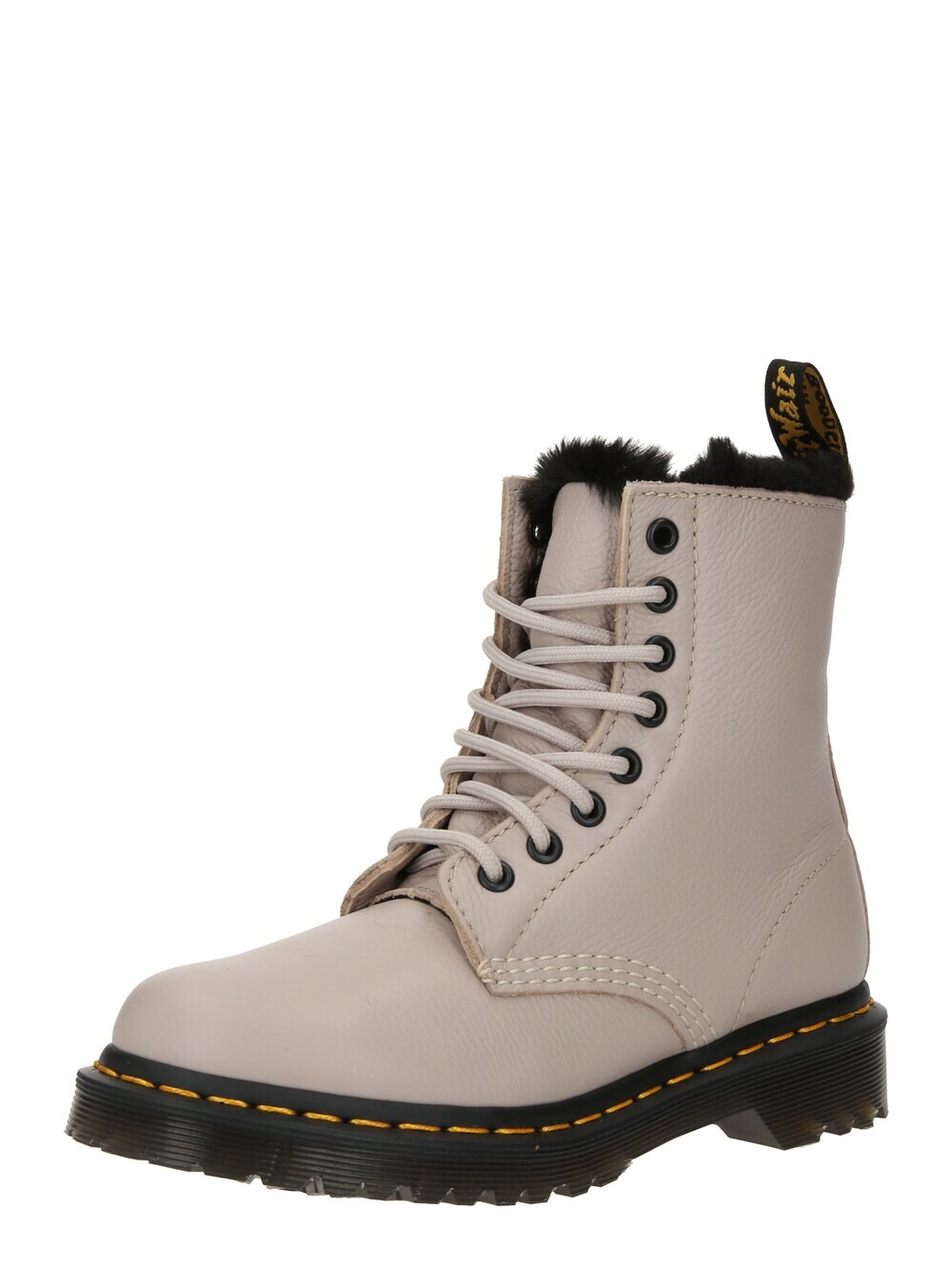 

Ботильоны на шнуровке Dr. Martens 1460 Serena, серо-коричневый