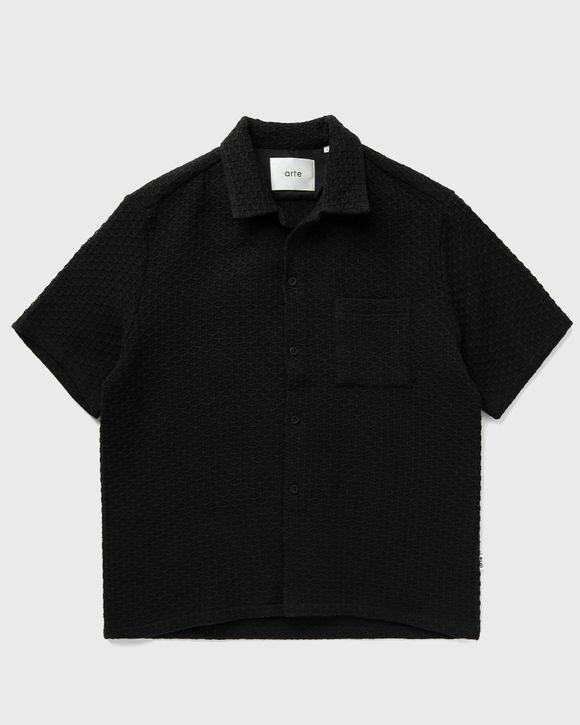 

Рубашка Arte Antwerp Jacquard Croche Shirt, черный