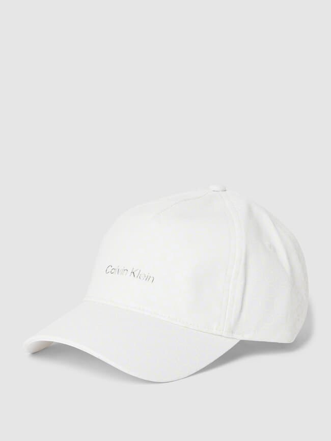 

Кепка с лейблом по всей поверхности, модель «MONOGRAM» Calvin Klein, молочный
