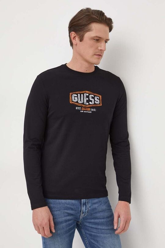 

Рубашка с длинным рукавом Guess, черный