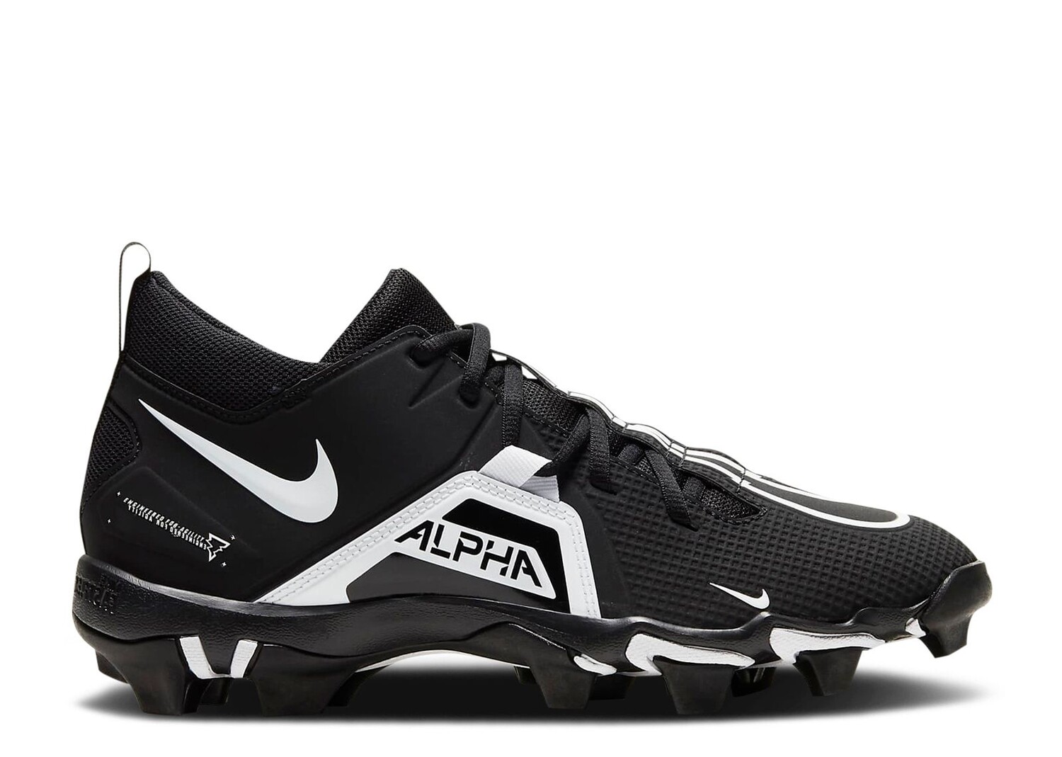 

Кроссовки Nike Alpha Menace 3 Shark 'Black White', черный