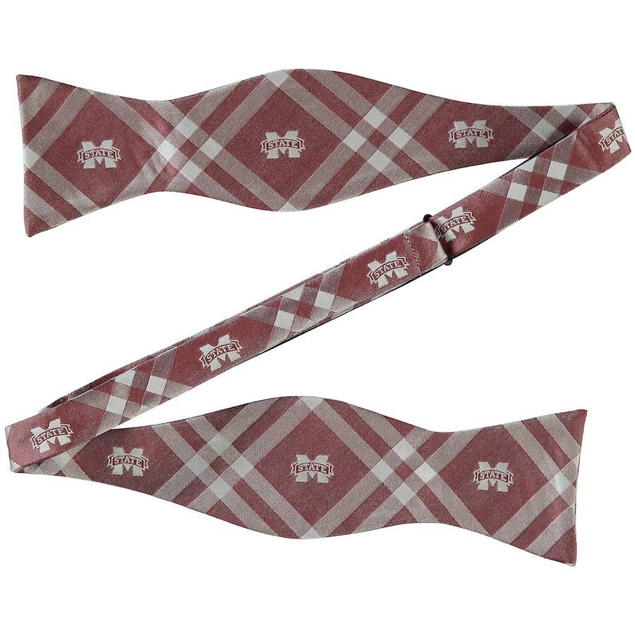 

Галстук Eagles Wings Mississippi State Bulldogs, бордовый