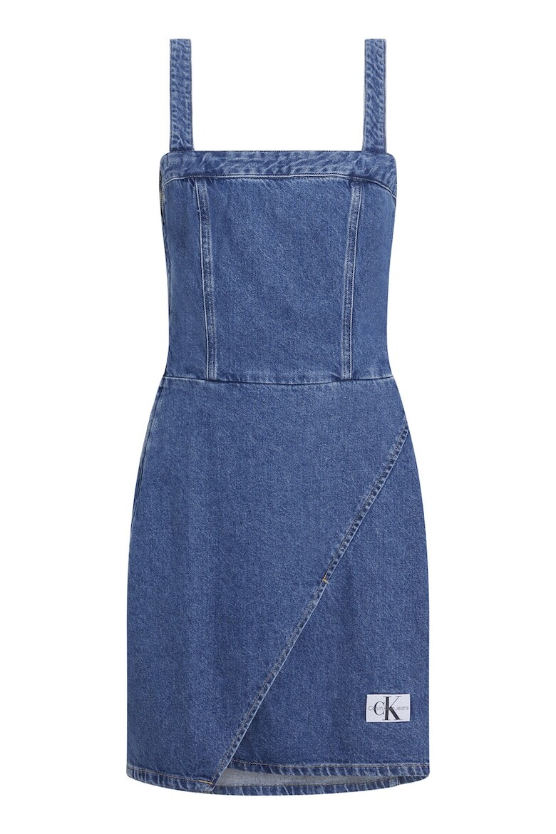 

Джинсовое короткое платье Calvin Klein Jeans, синий