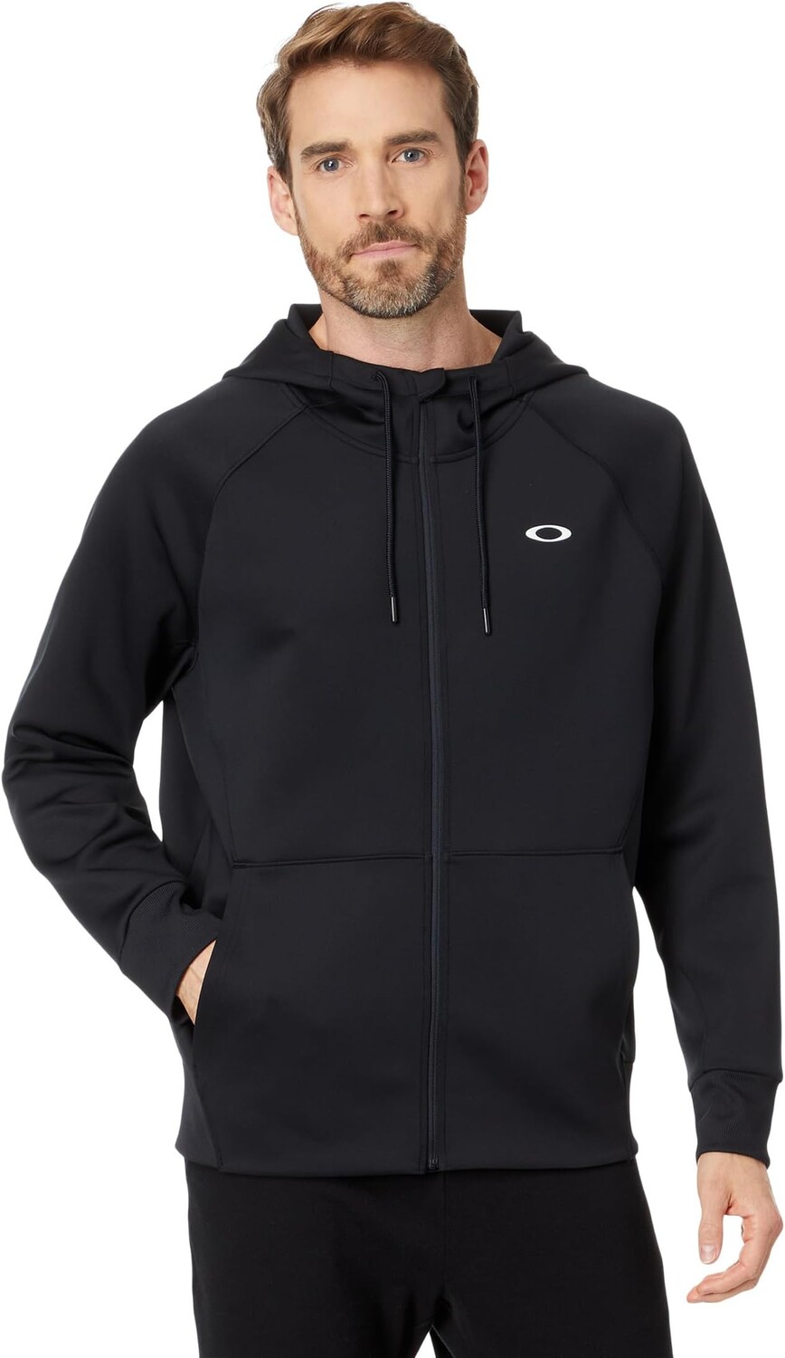

Толстовка с молнией и полной молнией Sierra DWR Oakley, цвет Blackout