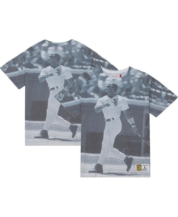 

Мужская футболка Bo Jackson Chicago White Sox Cooperstown Collection с сублимированным рисунком игрока Mitchell & Ness, белый