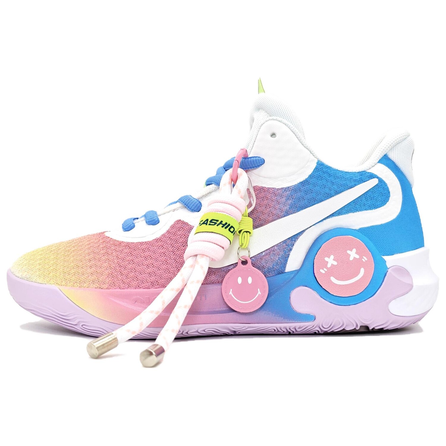 

Винтажные баскетбольные кроссовки Nike KD Trey 5 IX унисекс, Pink/Blue Gradient