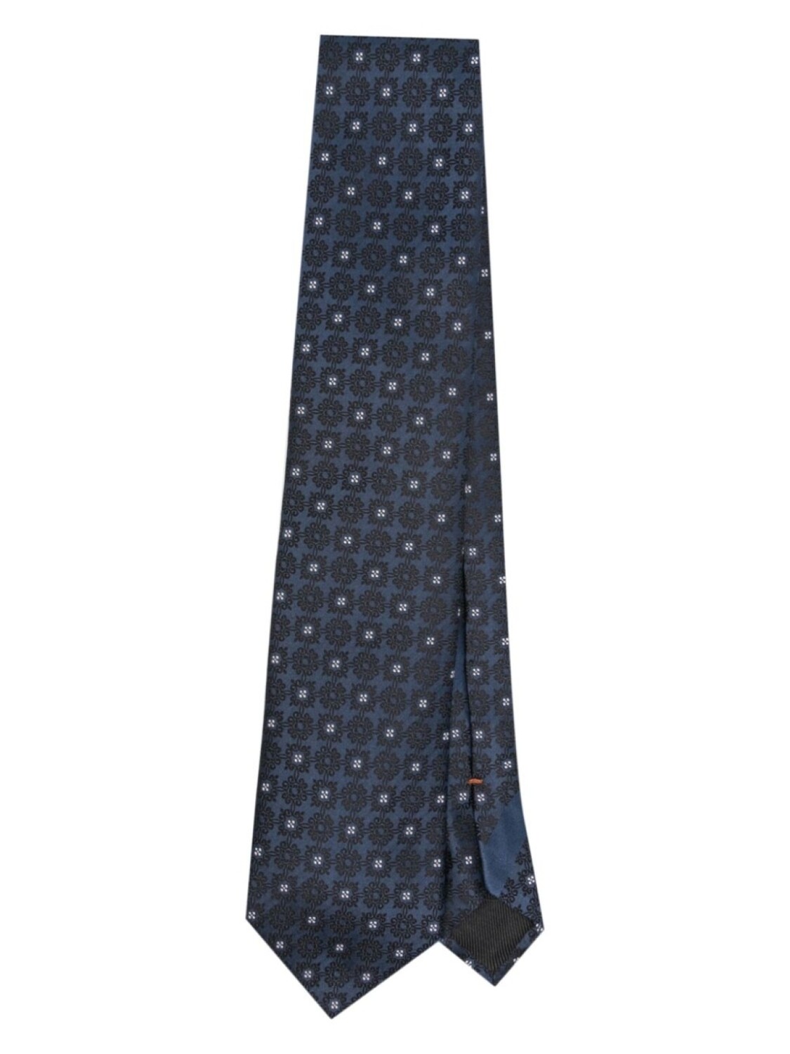 

Zegna шелковый галстук, синий