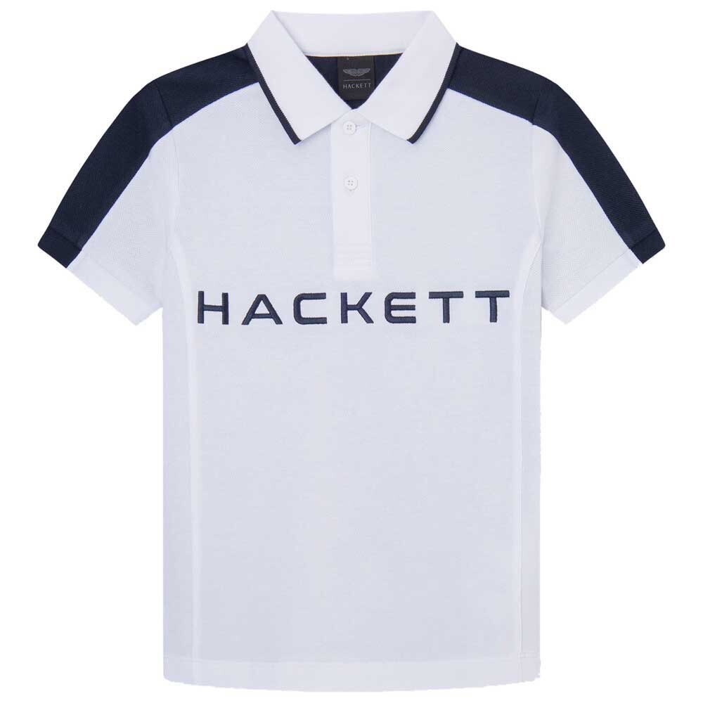 

Поло с коротким рукавом Hackett Hs Multi Youth, белый